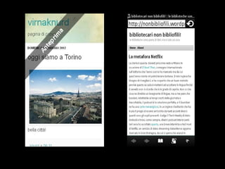 Social libraries 2012