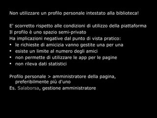 Social libraries 2012