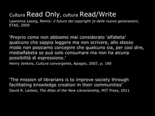 Social libraries 2012