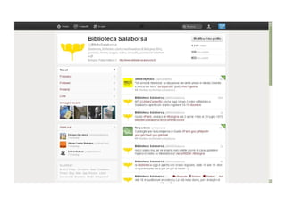 Social libraries 2012