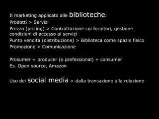 Social libraries 2012