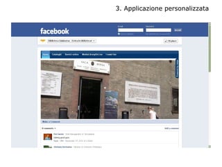 3. Applicazione personalizzata
 