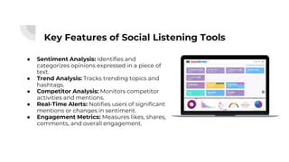 Social listening tools in india | ORM Tools | PPTX