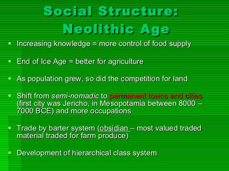 (Social) Living Stone Age