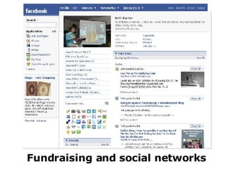 Fundraising and social networks 