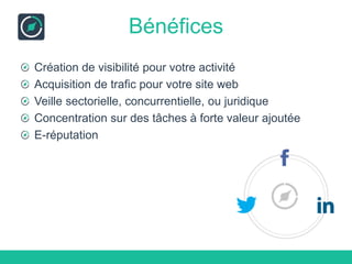Connecter un réseau social
Lors de la connexion à un réseau social une fenêtre s’ouvrira. Deux choix s’offriront à
vous :
connecter votre propre compte
inviter par e-mail une tierce personne à se connecter. Cette personne pourra connecter son
profil social à distance, sans devoir accéder au mapping, et sans devoir vous communiquer ses
identifiants. Elle gardera un mail lui permettant de supprimer l’autorisation quand elle le
souhaitera.
 