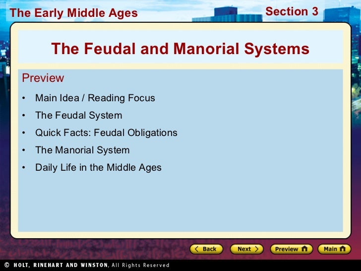 Social Manorial System