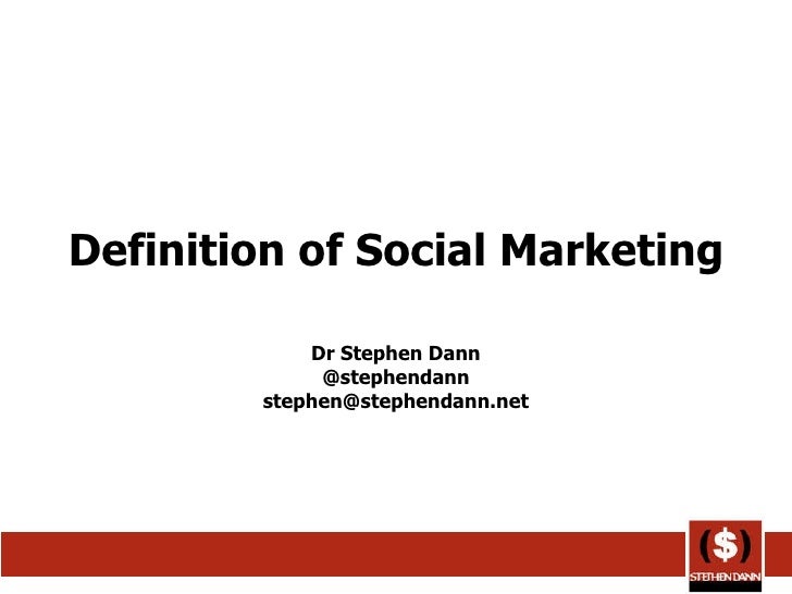 Social Marketing Definition