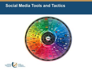 Social Media Tools and Tactics
 