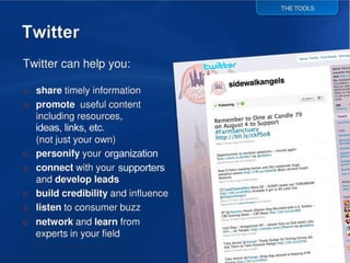 Twitter can help you… 