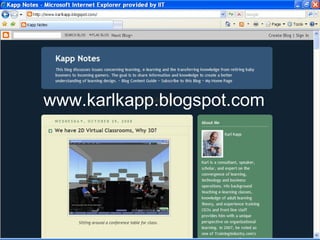 www.karlkapp.blogspot.com 