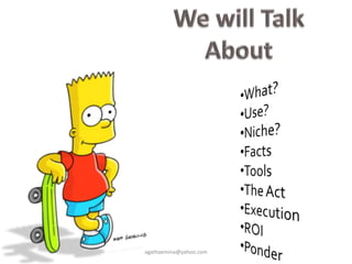 We will Talk AboutWhat?