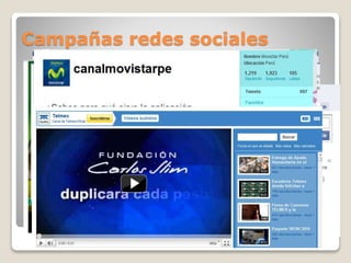 Campañas redes sociales
 
