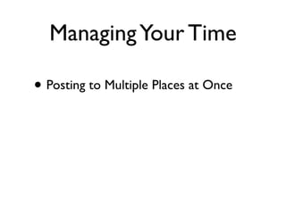 Social media