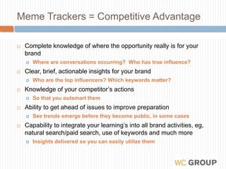 Share of conversation is what’s importantTrend #6