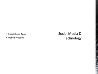 Smartphone AppsMobile WebsitesSocial Media & Technology