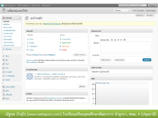 ณัฐพล บัวอุไร [www.nattapon.com] โรงเรียนเตรียมอุดมศึกษาพัฒนาการ ลาลูกกา, สพม. 4 (ปทุมธานี)
 