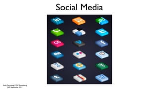 Social Media & Journalism (Pt. I) - Sept 2011