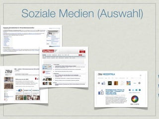 Soziale Medien (Auswahl)




                           W
                           W
                           W
 