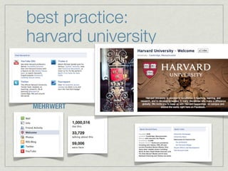 best practice:
harvard university


MEHRWERT
 