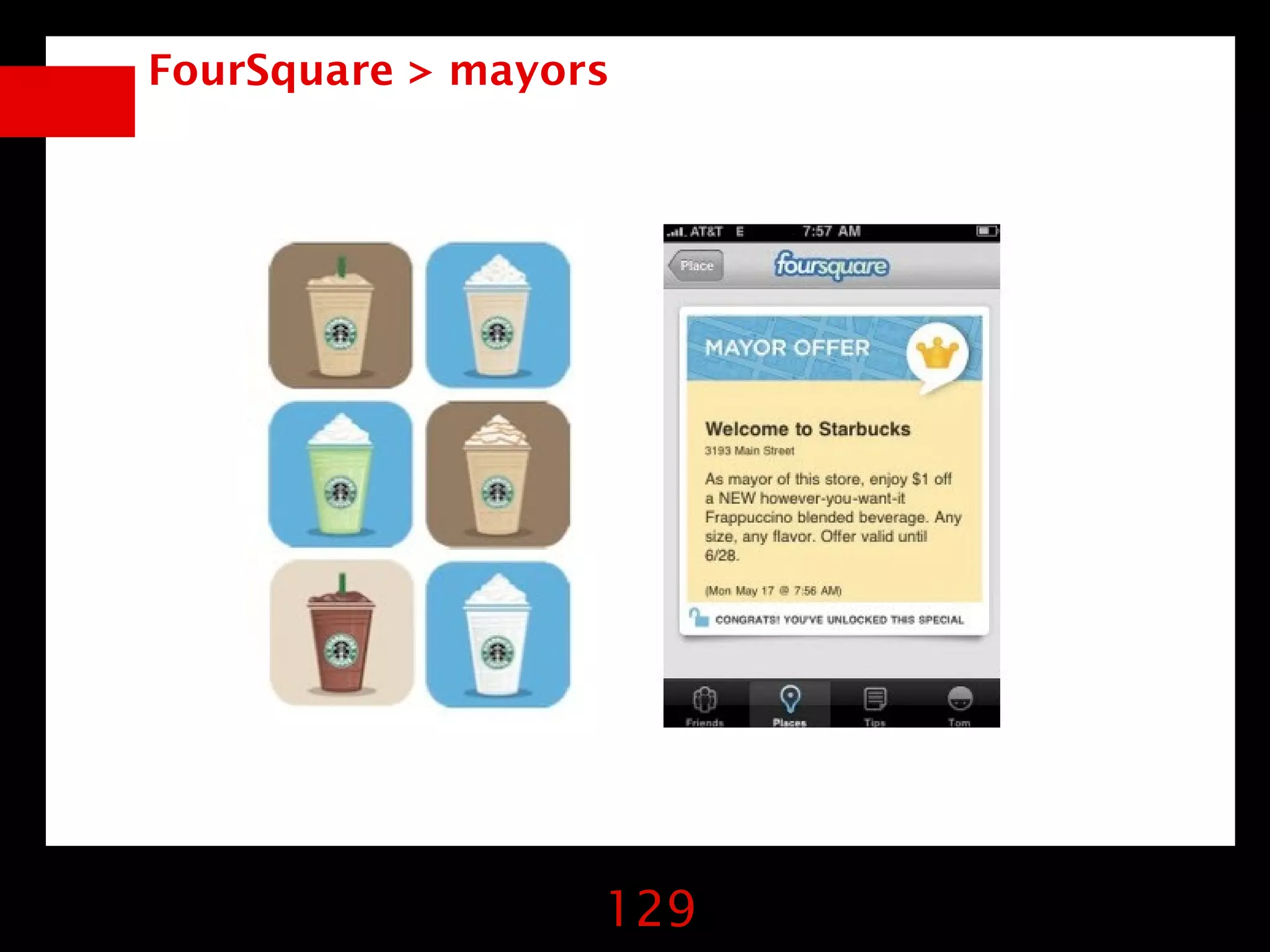FourSquare > mayors




                  129
 