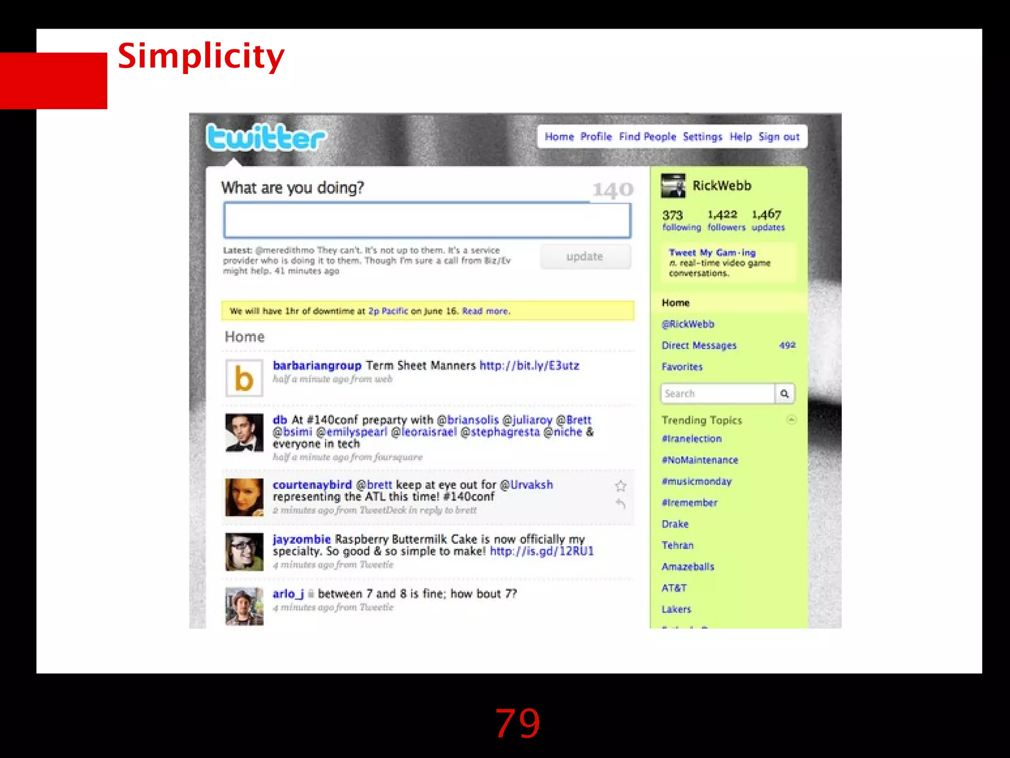 Simplicity




             79
 