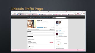 LinkedIn Profile Page
 