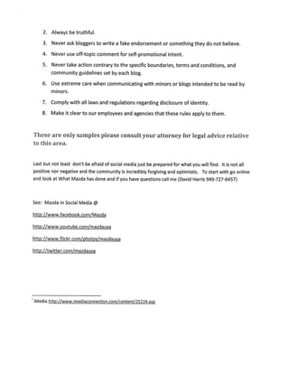 Mazda retailer social media training 