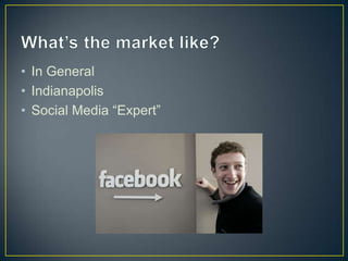 What’s the market like?In GeneralIndianapolisSocial Media “Expert”