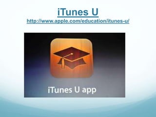 iTunes U 
http://www.apple.com/education/itunes-u/ 
 