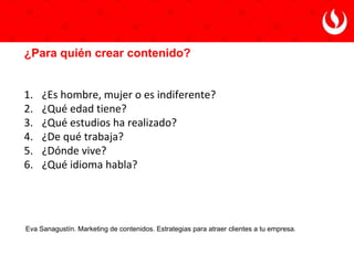 Adquisición
Objetivo: Generar ventas
Métricas Detalle
Cuantitativas - % Conversión
- Interacción entre
canales
- Transacciones /
Audiencia
- Embudos multicanal
Cualitativas - Voice of Customer - Feedback
Económicas - Utilidad esperada - LTV – Costo de venta
LTV (Lifetime Value) = Tiempo de vida + Transacciones + Margen
http://www.slideshare.net/equevedo
 