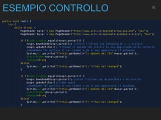 16
ESEMPIO CONTROLLO
 