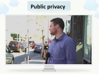 Public privacy
 
