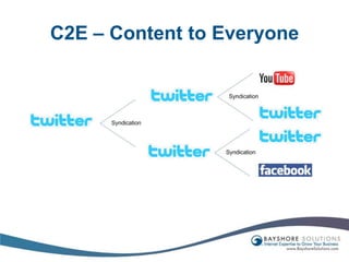 C2E – Content to Everyone