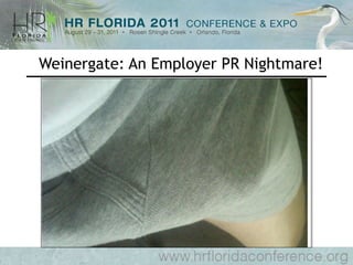 Weinergate: An Employer PR Nightmare! 
