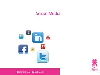 Social Media




Sterc training - Social Media
 