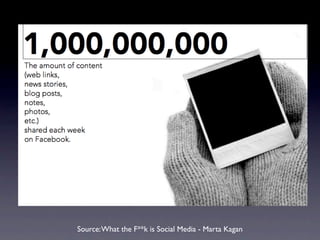 Source: What the F**k is Social Media - Marta Kagan
 