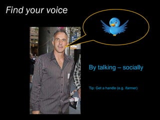 Social Media   Finding Your Voice