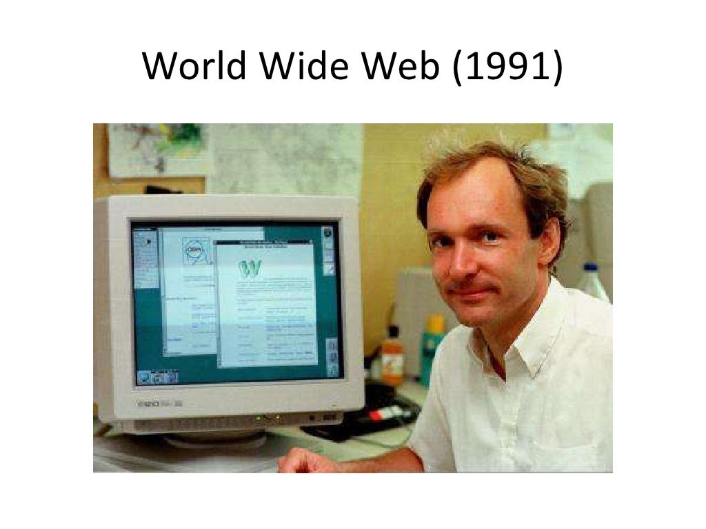World Wide Web (1991)<Br />Credit: