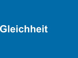 Gleichheit
 