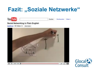 Fazit: „Soziale Netzwerke“
 