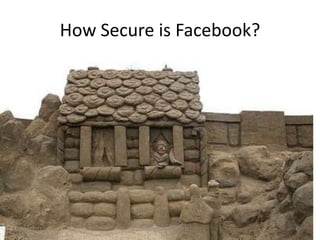 How Secure is Facebook?<br />3/15/11<br />© LinkedIntoBusiness 2011<br />42<br />
