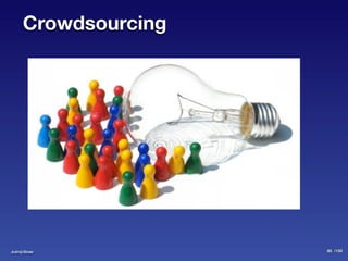 Crowdsourcing




Activ@Mente          85 /150
 