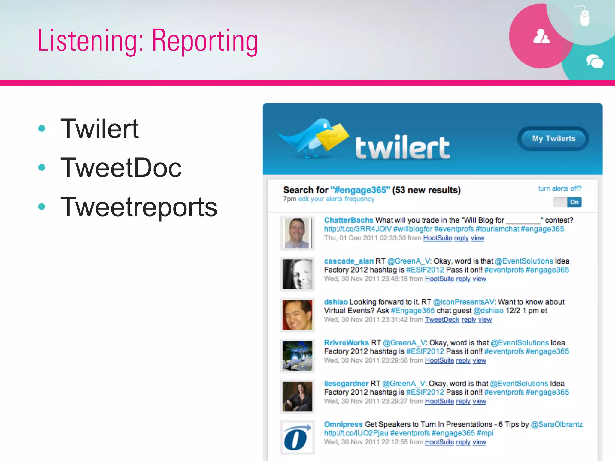 Advanced Social Networking