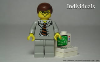 Individuals




http://www.ﬂickr.com/photos/dunechaser/134672066/
 