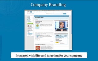 Company Branding




Increased visibility and targeting for your company
 