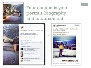 Your content is your
portrait, biography
and endorsement.


          +
 
