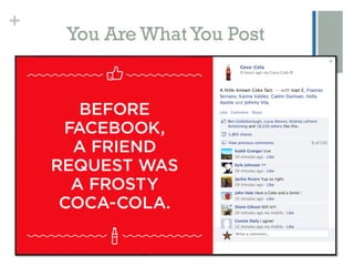 +
    You Are What You Post
 