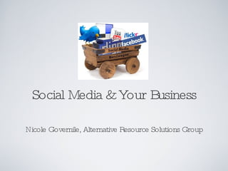 Social Media & Your Business ,[object Object]