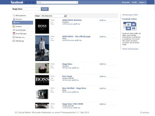 Social-Media-Plattformen Xing und LinkedIn Business-Plattformen mit persönlichen und Unternehmensprofilen Network mit Kunden, Kollegen, Lieferanten, Gleichgesinnten  Suche – Biete, Gruppen, Nachrichten  Auch zur Selbstdarstellung    Headhunter Informationsquelle, Datenbank, Expertenforum  | Social Media: Wird jeder Mitarbeiter zu einem Pressesprecher? | 7. Mai 2010 